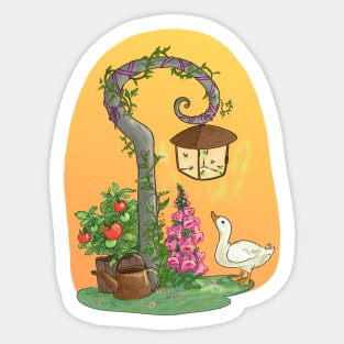 Summer lantern Sticker